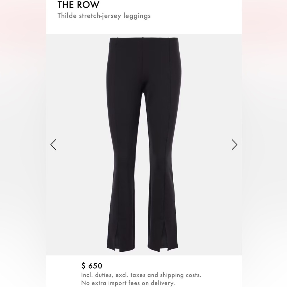 The Row Thilde Split Hem Legging - Picture 5 of 15